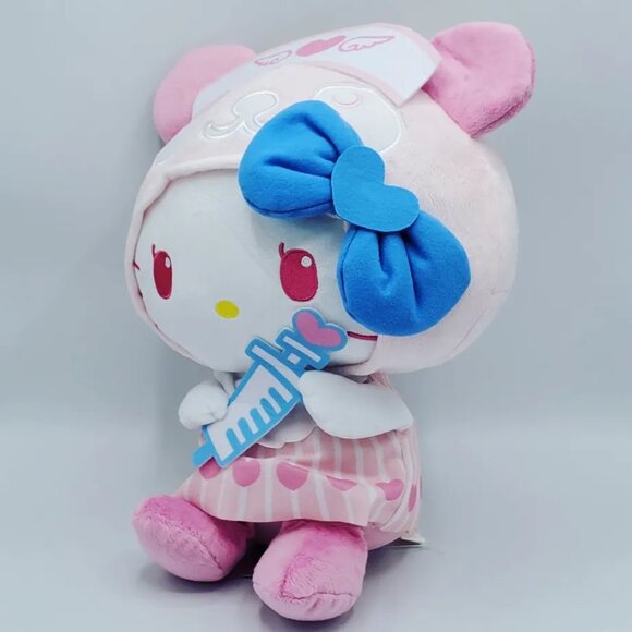 Hello Kitty Panda Nurse Big Plush (Pink) - Picture 3 of 5